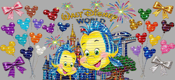 16oz Disney style-D-3537